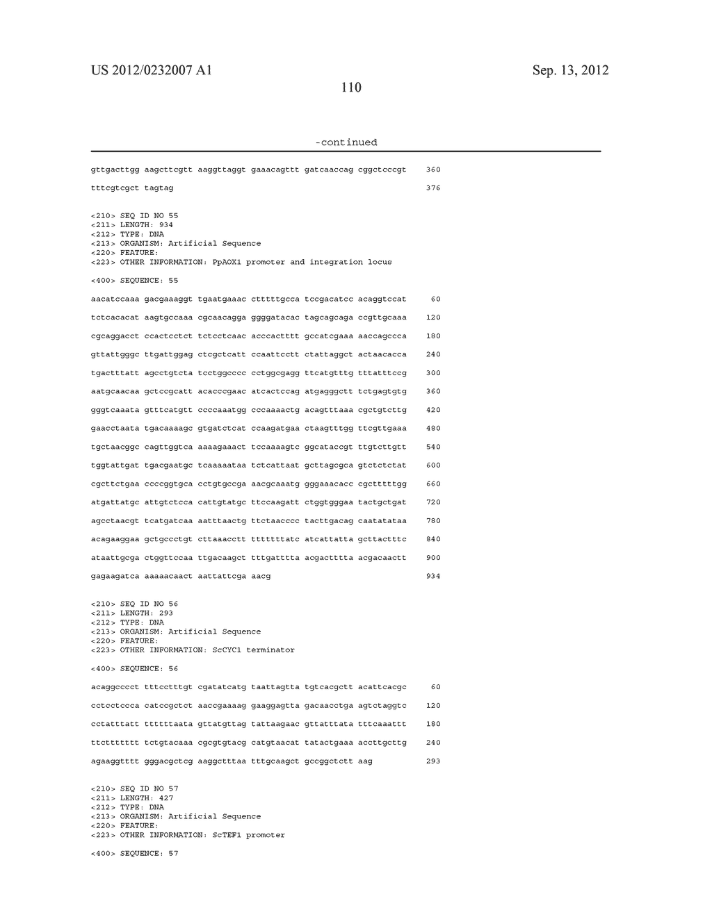 METHOD FOR PRODUCING PROTEINS IN PICHIA PASTORIS THAT LACK DETECTABLE     CROSS BINDING ACTIVITY TO ANTIBODIES AGAINST HOST CELL ANTIGENS - diagram, schematic, and image 165