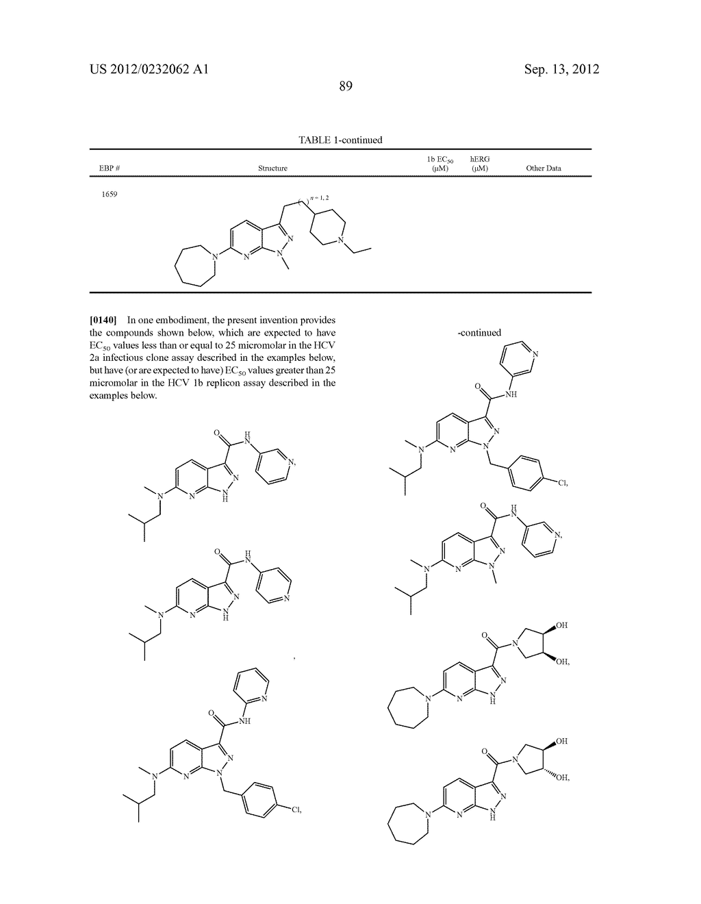 AZAINDAZOLES TO TREAT FLAVIVIRIDAE VIRUS INFECTION - diagram, schematic, and image 90