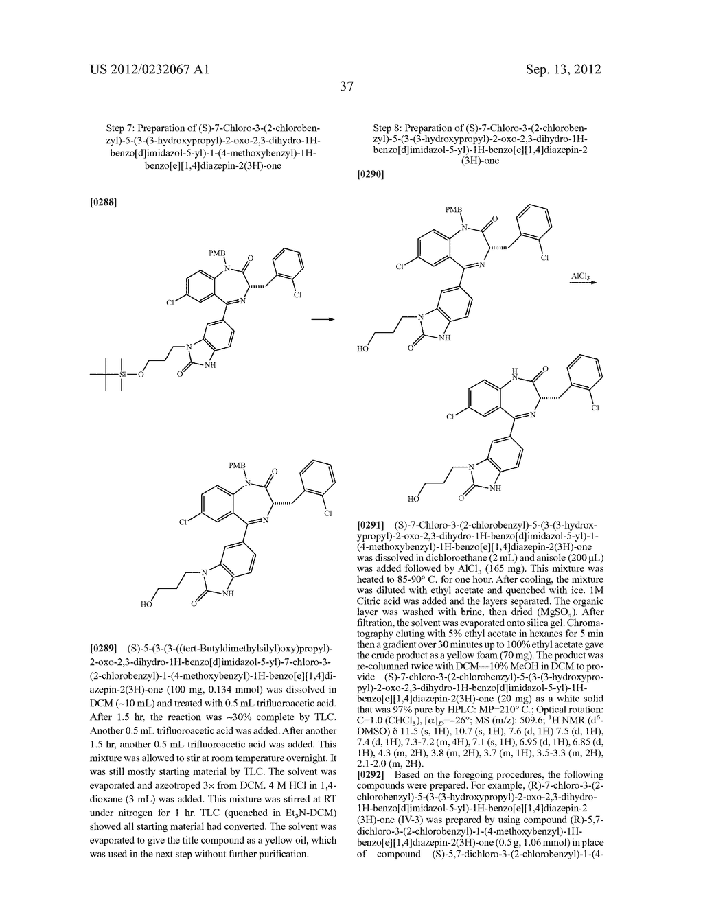 BENZODIAZEPINONE COMPOUNDS AND METHODS OF TREATMENT USING SAME - diagram, schematic, and image 38