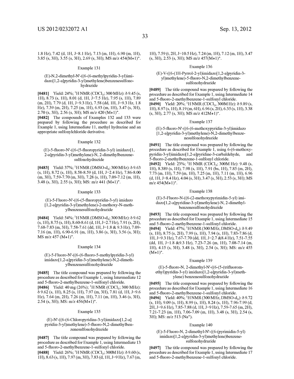 IMIDAZOPYRIDINE DERIVATIVES - diagram, schematic, and image 35