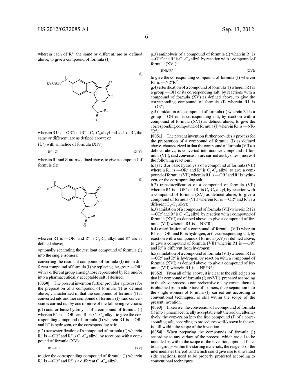 3,4-DIHYDRO-2H-PYRAZINO[1,2-A]INDOL-1-ONE DERIVATIVES ACTIVE AS KINASE     INHIBITORS, PROCESS FOR THEIR PREPARATION AND PHARMACEUTICAL COMPOSITIONS     COMPRISING THEM - diagram, schematic, and image 07