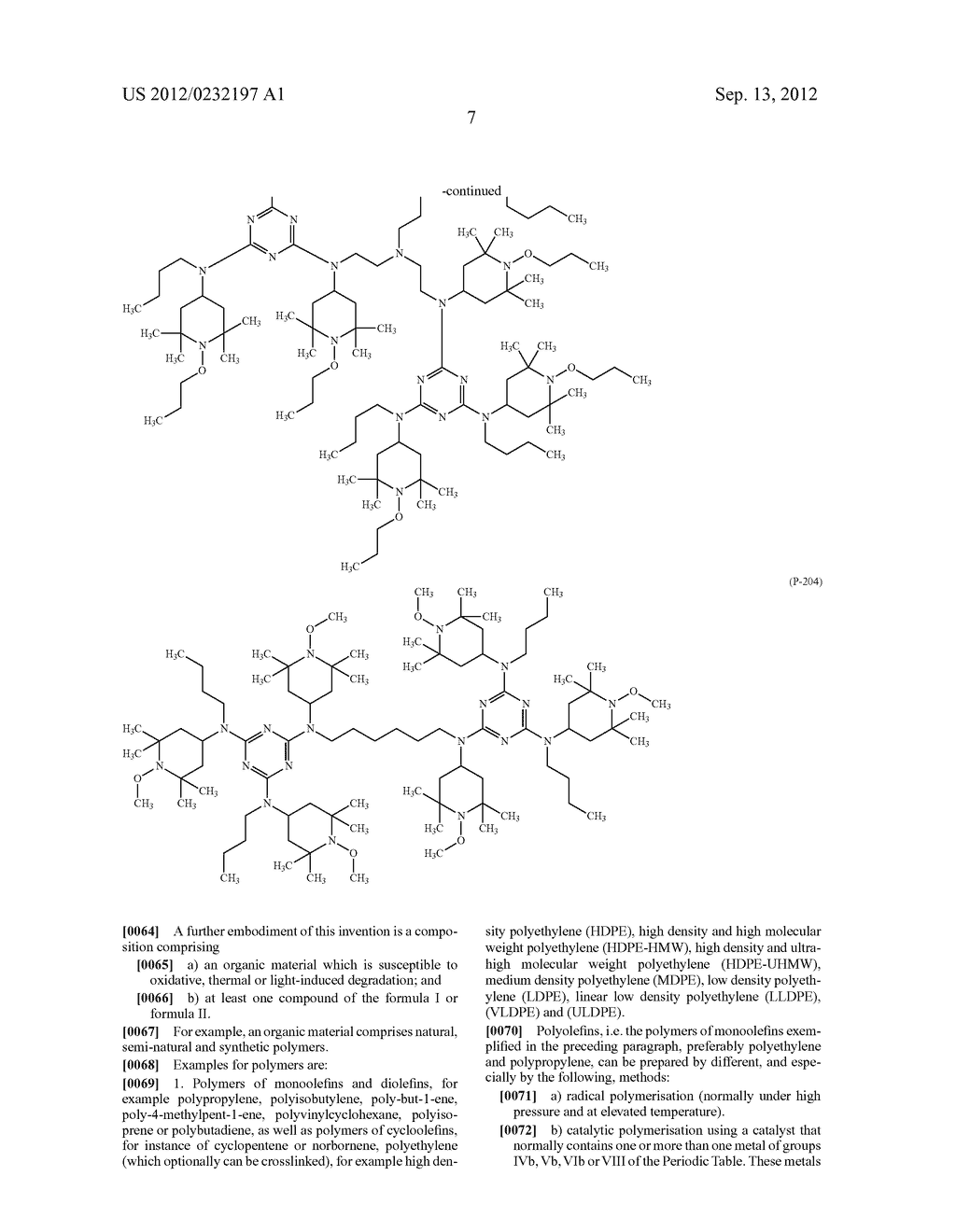 STERICALLY HINDERED AMINE STABILIZER - diagram, schematic, and image 08