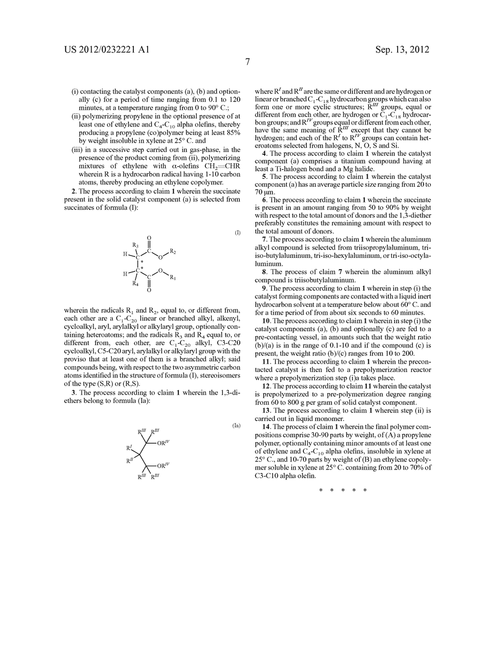 PROCESS FOR THE PREPARATION OF IMPACT RESISTANT PROPYLENE POLYMER     COMPOSITIONS - diagram, schematic, and image 08