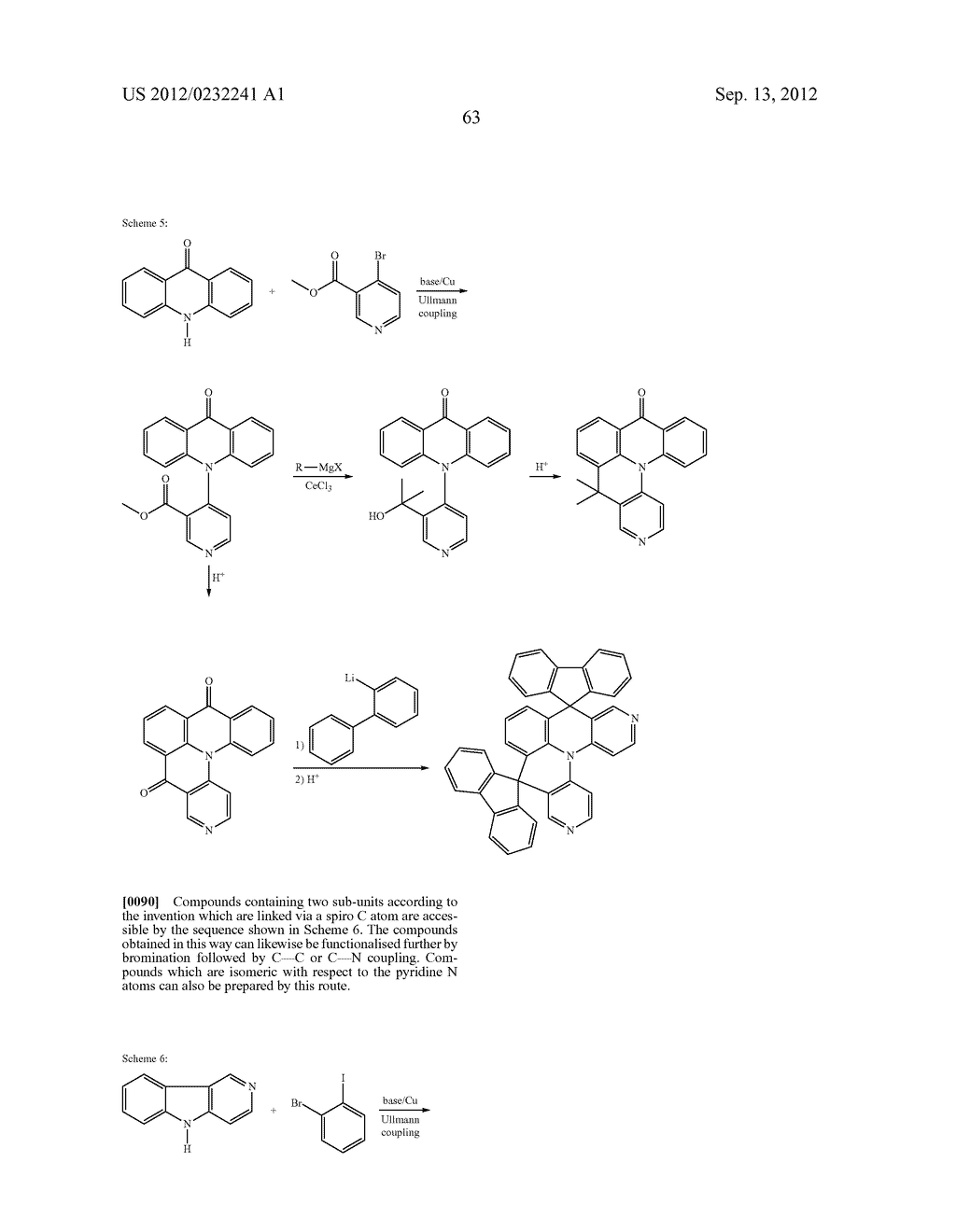 NITROGEN-CONTAINING CONDENSED HETEROCYCLIC COMPOUNDS FOR OLEDS - diagram, schematic, and image 64