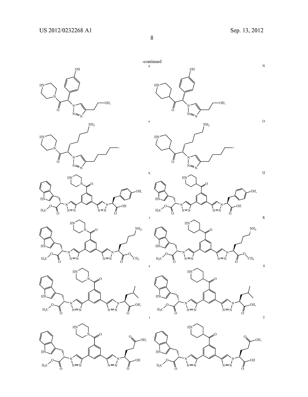 Dipeptide Mimics, Libraries Combining Two Dipeptide Mimics with a Third     Group, and Methods for Production Thereof - diagram, schematic, and image 09