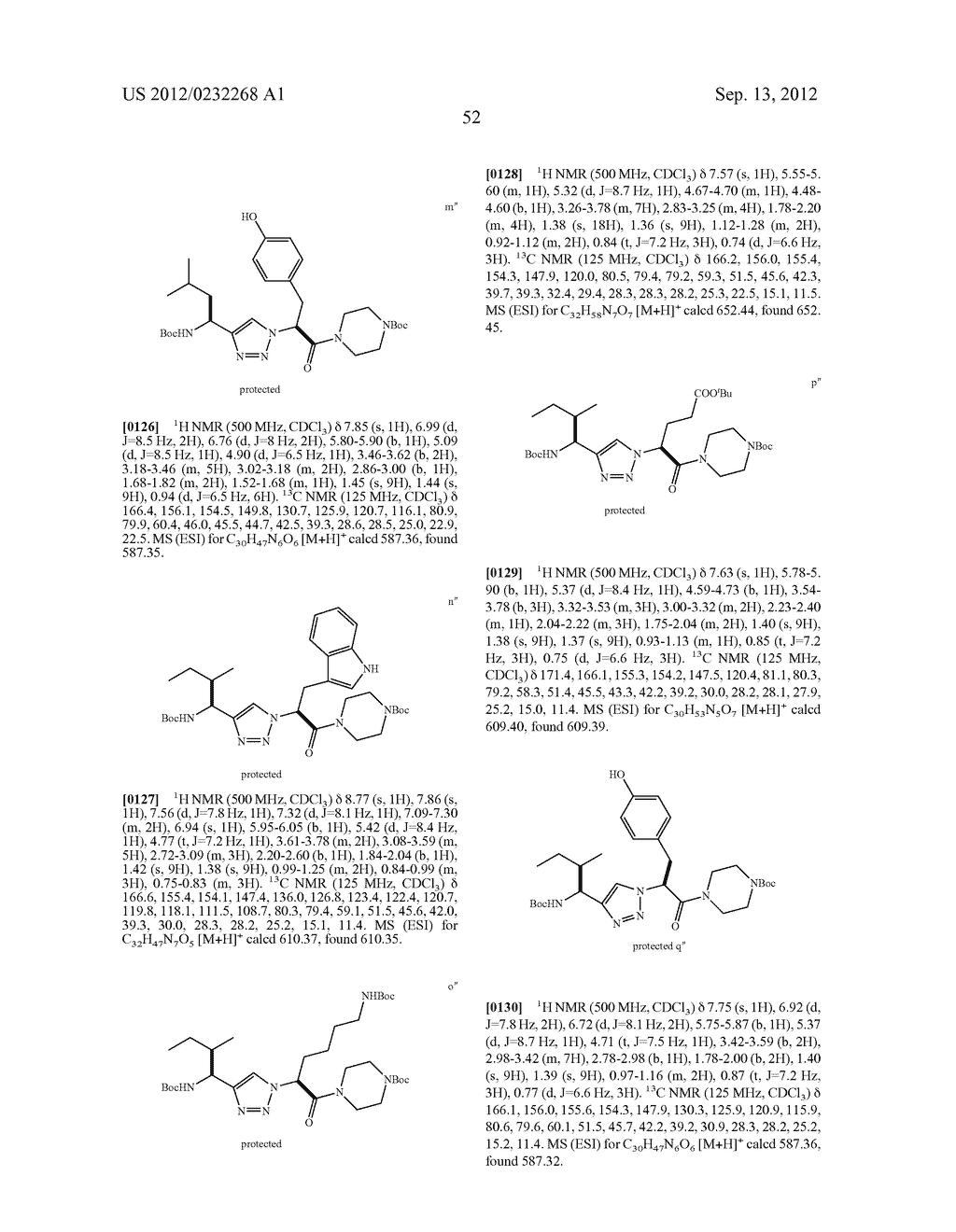 Dipeptide Mimics, Libraries Combining Two Dipeptide Mimics with a Third     Group, and Methods for Production Thereof - diagram, schematic, and image 53