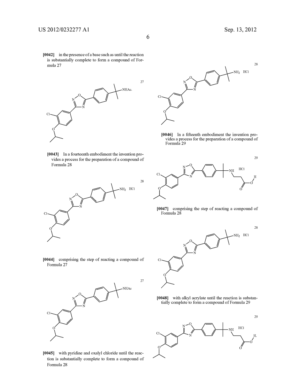 PROCESS FOR THE PREPARATION OF 1,2,4-OXADIAZOL-3-YL DERIVATIVES OF     CARBOXYLIC ACID - diagram, schematic, and image 07