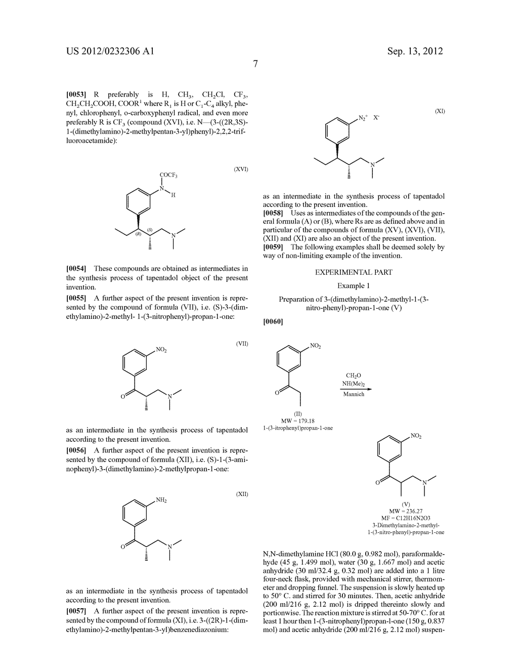 PROCESS FOR THE PREPARATION OF TAPENTADOL AND INTERMEDIATES THEREOF - diagram, schematic, and image 08