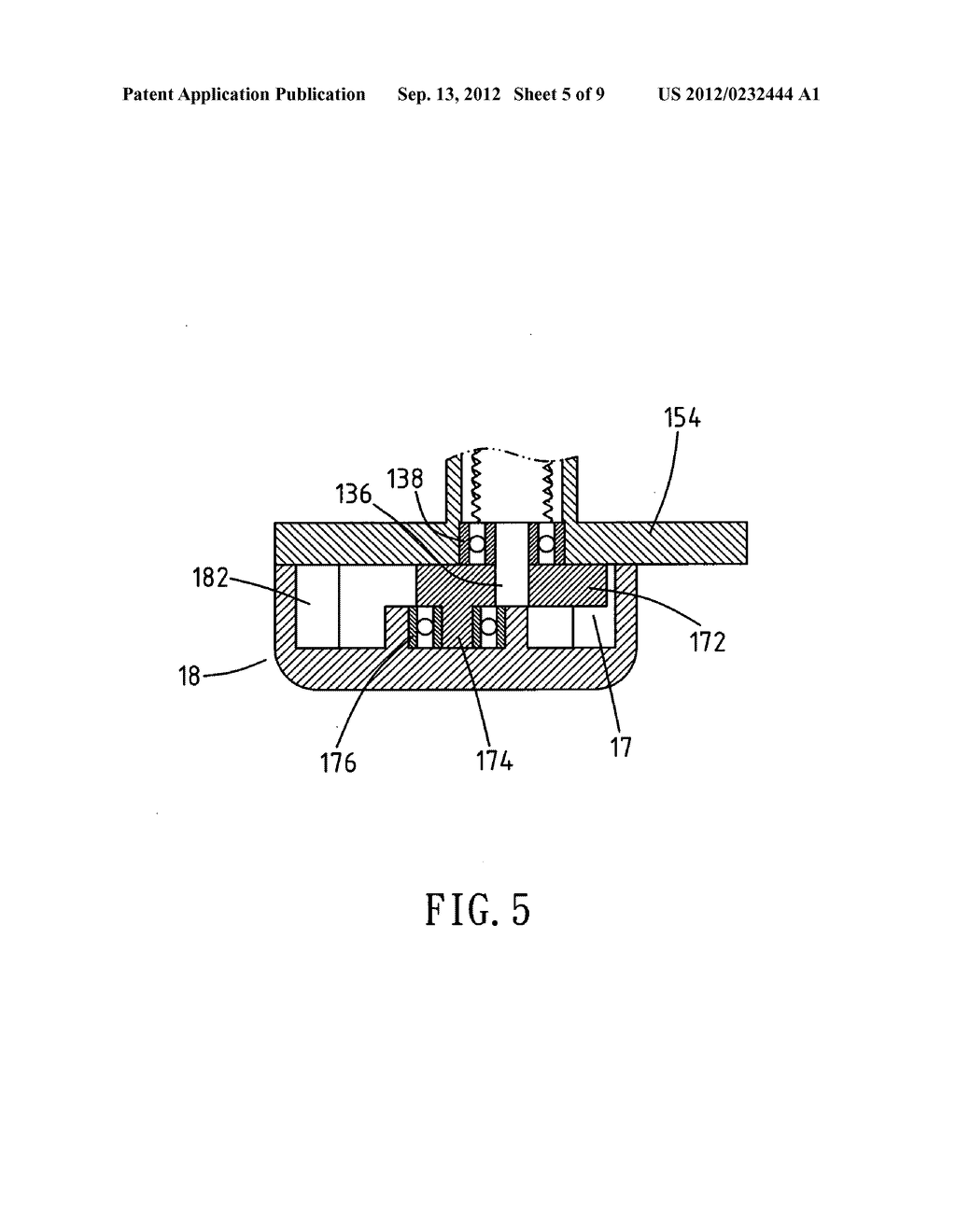 Abdominal massage device - diagram, schematic, and image 06