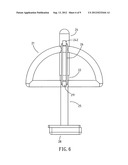 Abdominal massage device diagram and image