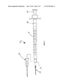 Retractable Syringe with Segmented Retaining Ledge diagram and image