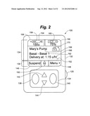 INSULIN PUMP HAVING A FOOD DATABASE diagram and image