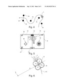 METHOD OF PILOTING A MULTIPLE ROTOR ROTARY-WING DRONE TO FOLLOW A     CURVILINEAR TURN diagram and image