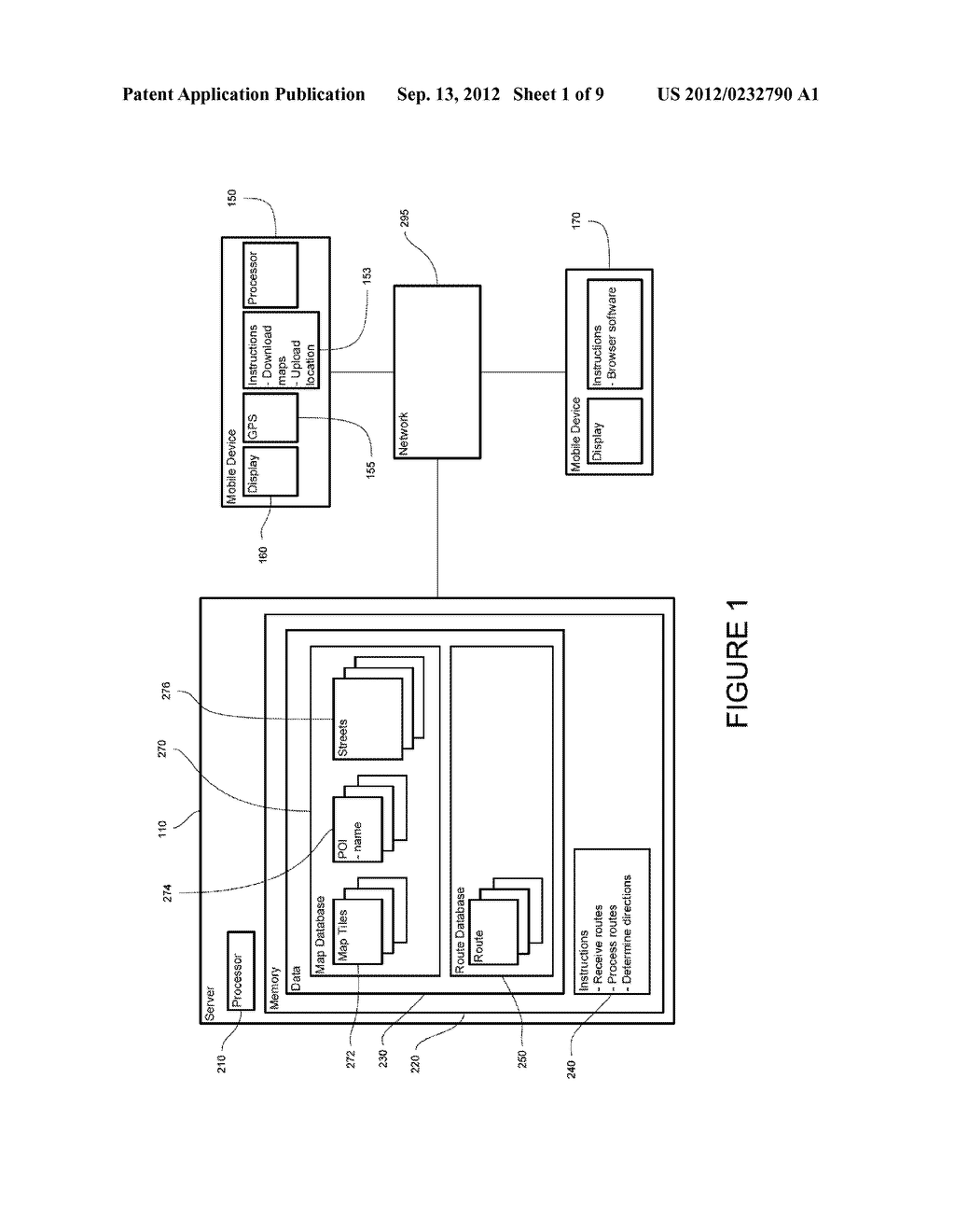 SYSTEM AND METHOD FOR STORING AND PROVIDING ROUTES - diagram, schematic, and image 02