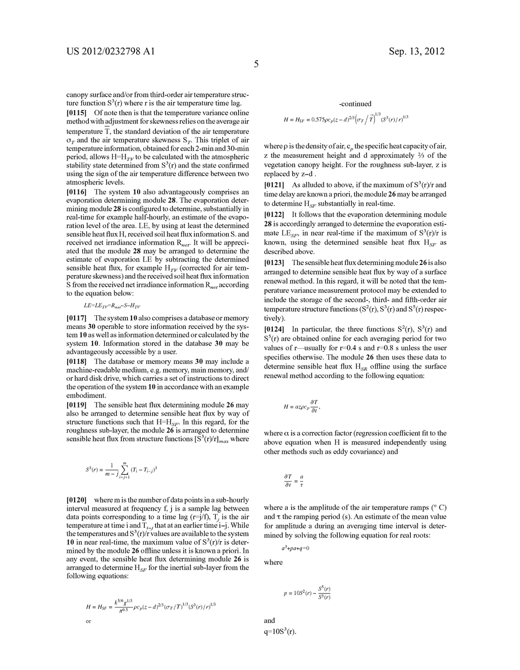 METHOD AND SYSTEM FOR ESTIMATING EVAPORATION REPRESENTATIVE OF AN AREA - diagram, schematic, and image 11