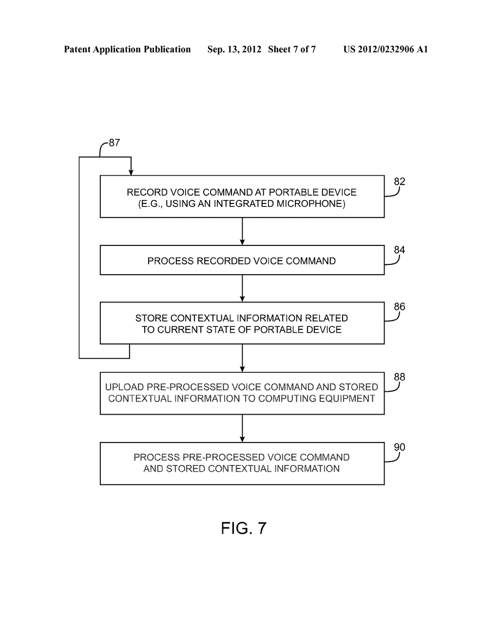 Electronic Devices with Voice Command and Contextual Data Processing     Capabilities - diagram, schematic, and image 08