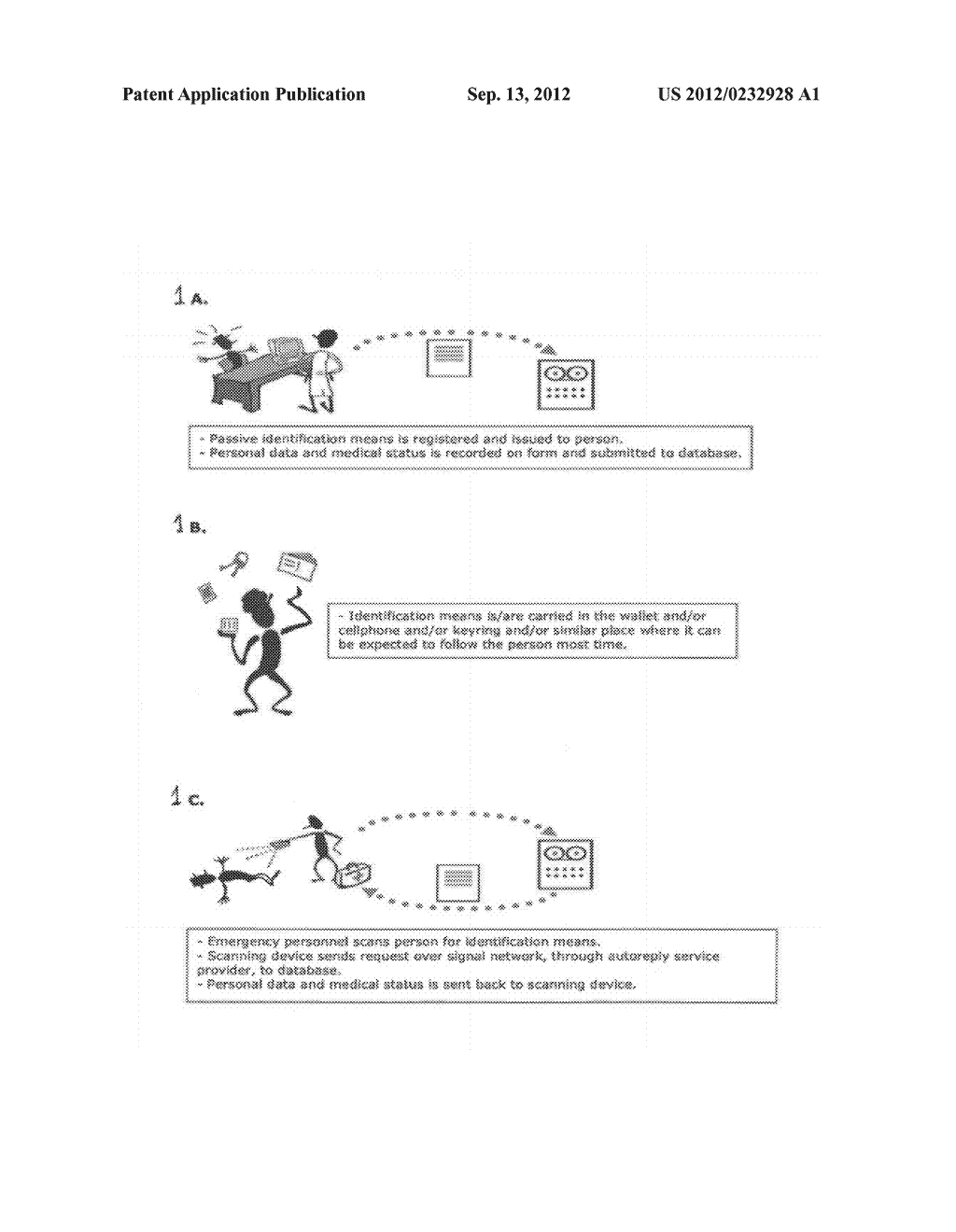 ARRANGEMENT FOR IDENTIFICATION OF MEDICAL STATUS - diagram, schematic, and image 02