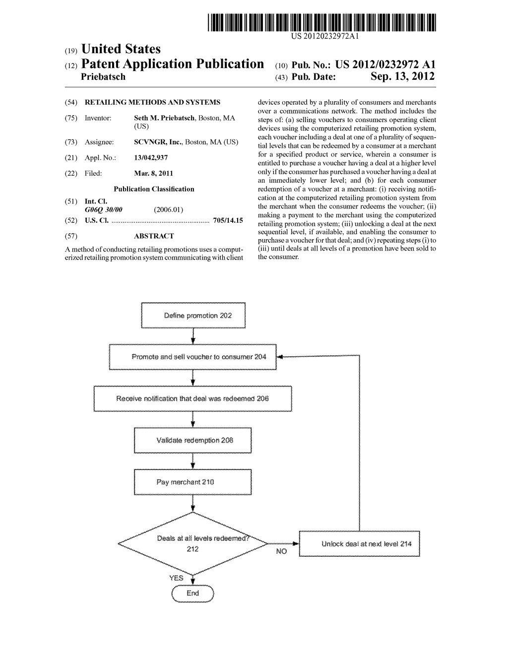 RETAILING METHODS AND SYSTEMS - diagram, schematic, and image 01