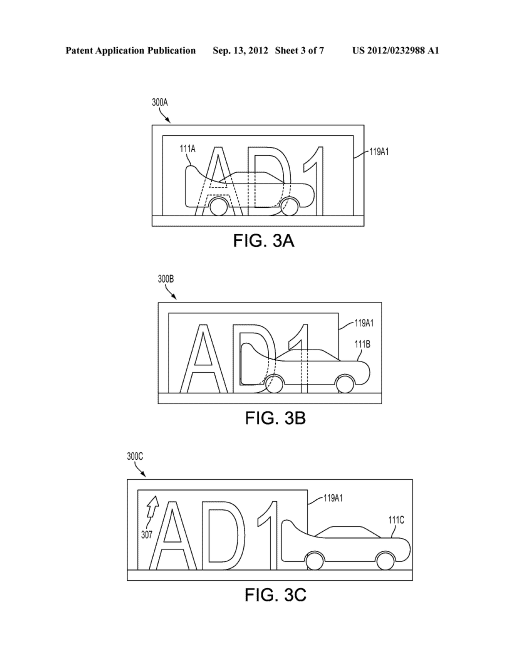 METHOD AND SYSTEM FOR GENERATING DYNAMIC ADS WITHIN A VIDEO GAME OF A     PORTABLE COMPUTING DEVICE - diagram, schematic, and image 04