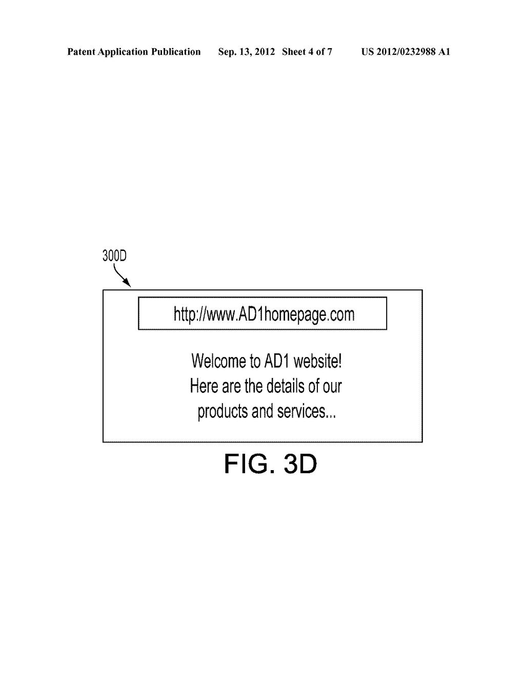 METHOD AND SYSTEM FOR GENERATING DYNAMIC ADS WITHIN A VIDEO GAME OF A     PORTABLE COMPUTING DEVICE - diagram, schematic, and image 05