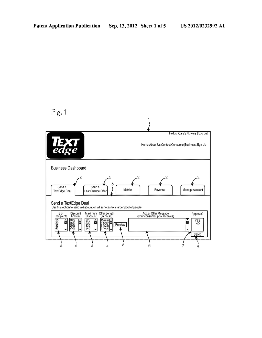 System and Method for Generating and Distributing Coupons - diagram, schematic, and image 02