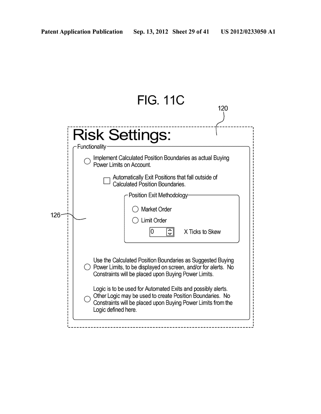 SYSTEM AND METHOD FOR MANAGING RISK IN A TRADING ENVIRONMENT - diagram, schematic, and image 30