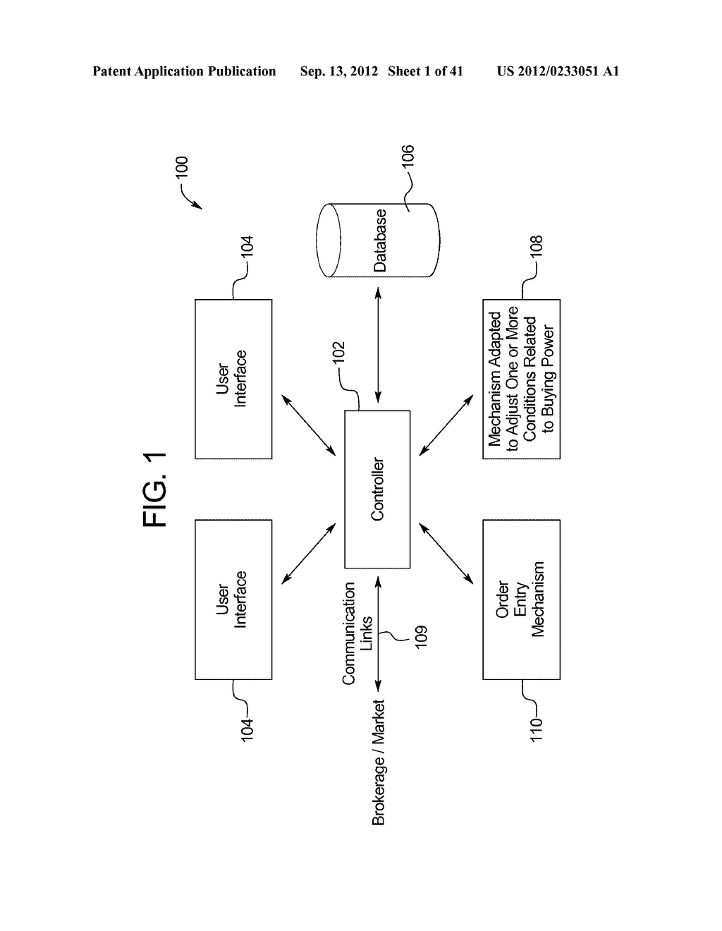 SYSTEM AND METHOD FOR MANAGING RISK IN A TRADING ENVIRONMENT - diagram, schematic, and image 02