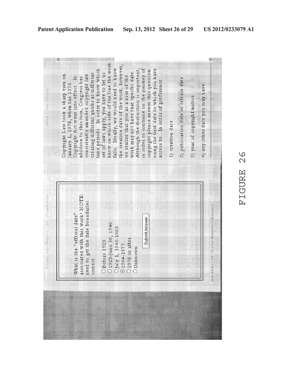 Copyright Status Determination System and Method - diagram, schematic, and image 27