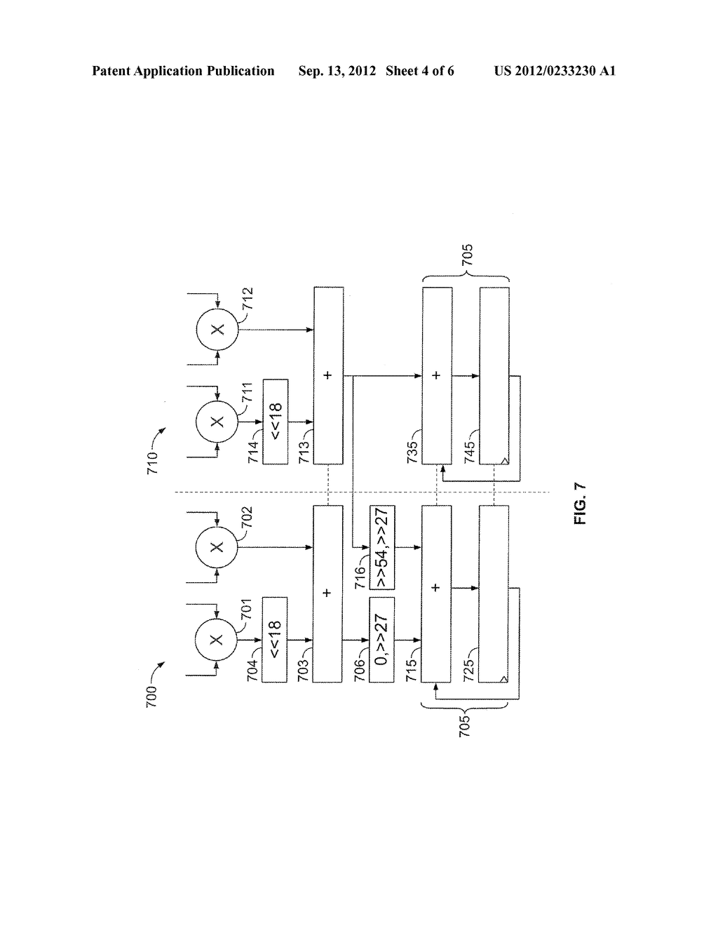 DOUBLE-CLOCKED SPECIALIZED PROCESSING BLOCK IN AN INTEGRATED CIRCUIT     DEVICE - diagram, schematic, and image 05