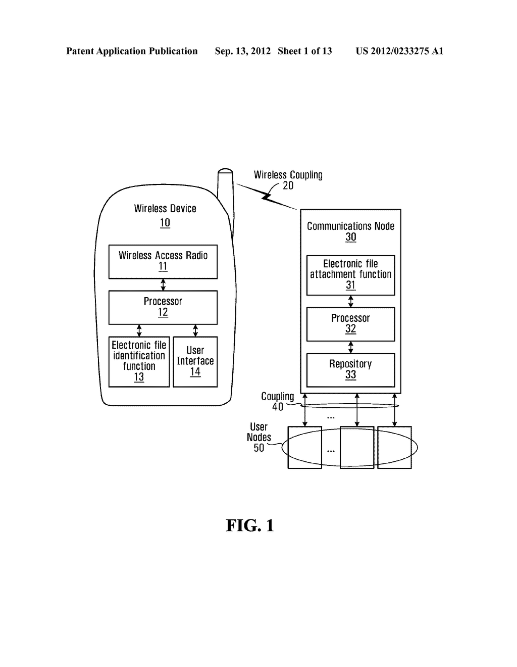 ELECTRONIC FILE TRANSFER FOR A COMMUNICATIONS DEVICE - diagram, schematic, and image 02