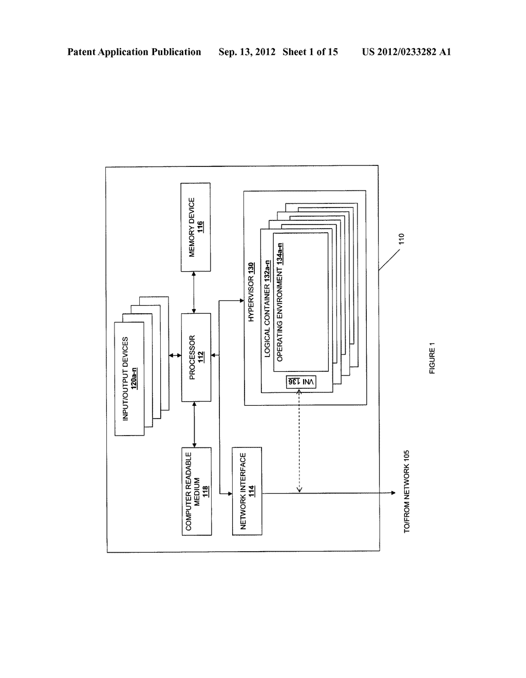 Method and System for Transferring a Virtual Machine - diagram, schematic, and image 02
