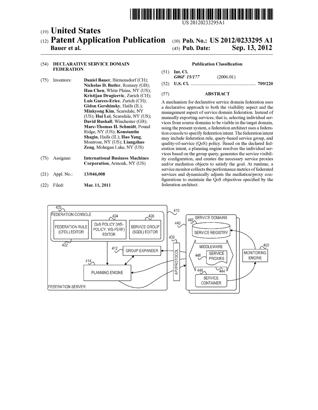 Declarative Service Domain Federation - diagram, schematic, and image 01