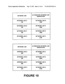 HANDHELD COMPUTER SYSTEM THAT ATTEMPTS TO ESTABLISH AN ALTERNATIVE NETWORK     LINK UPON FAILING TO ESTABLISH A REQUESTED NETWORK LINK diagram and image