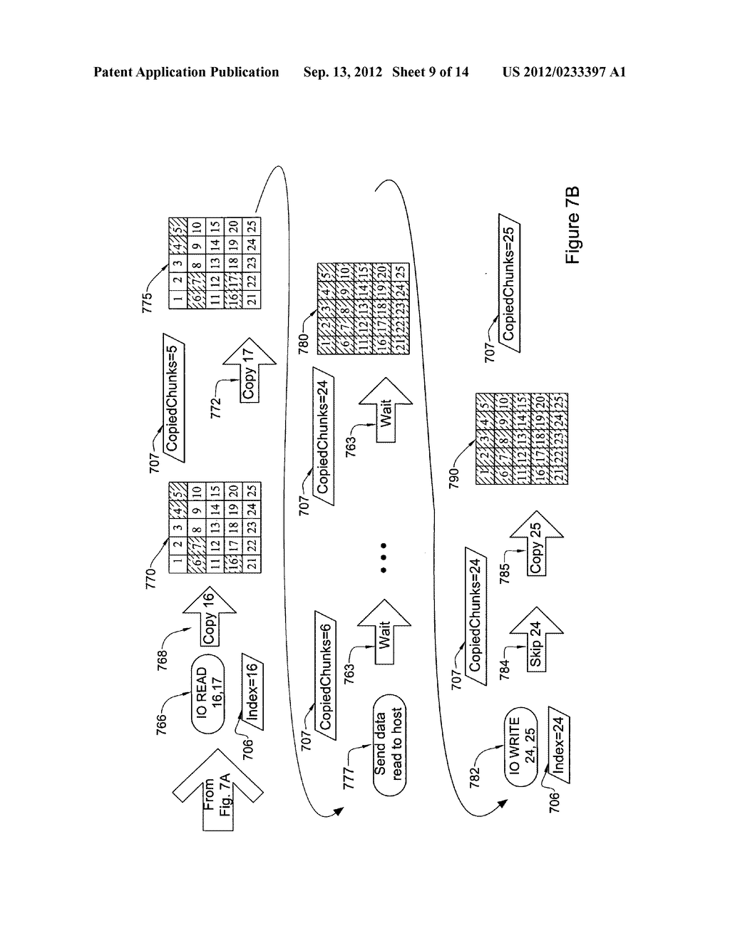 SYSTEM AND METHOD FOR STORAGE UNIT BUILDING WHILE CATERING TO I/O     OPERATIONS - diagram, schematic, and image 10