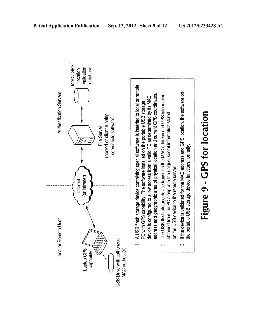 APPARATUS AND METHOD FOR SECURING PORTABLE STORAGE DEVICES - diagram, schematic, and image 10