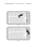 Electronic book reader diagram and image