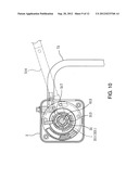 Toilet flushing device diagram and image