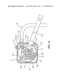 Toilet flushing device diagram and image