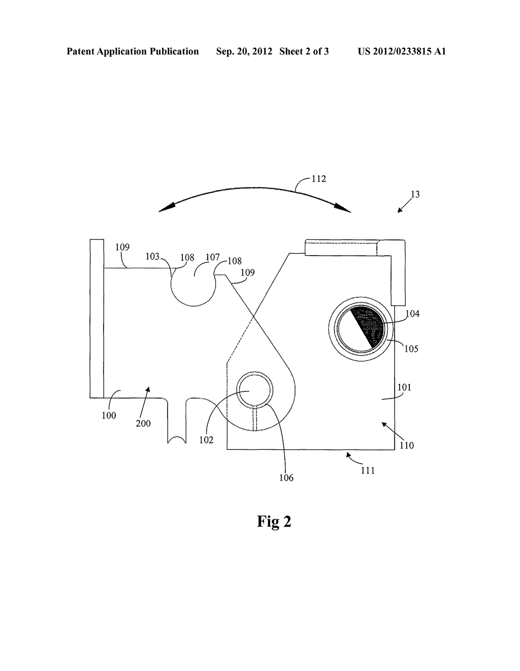 LOCKING HINGE ASSEMBLY - diagram, schematic, and image 03