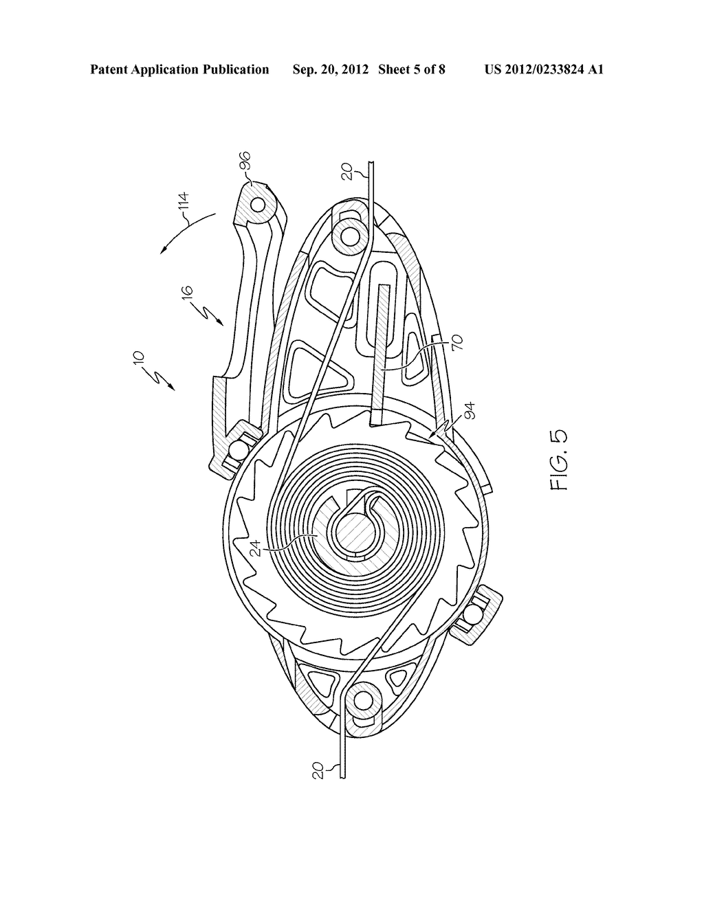 RETRACTABLE RATCHETING TIE DOWN - diagram, schematic, and image 06