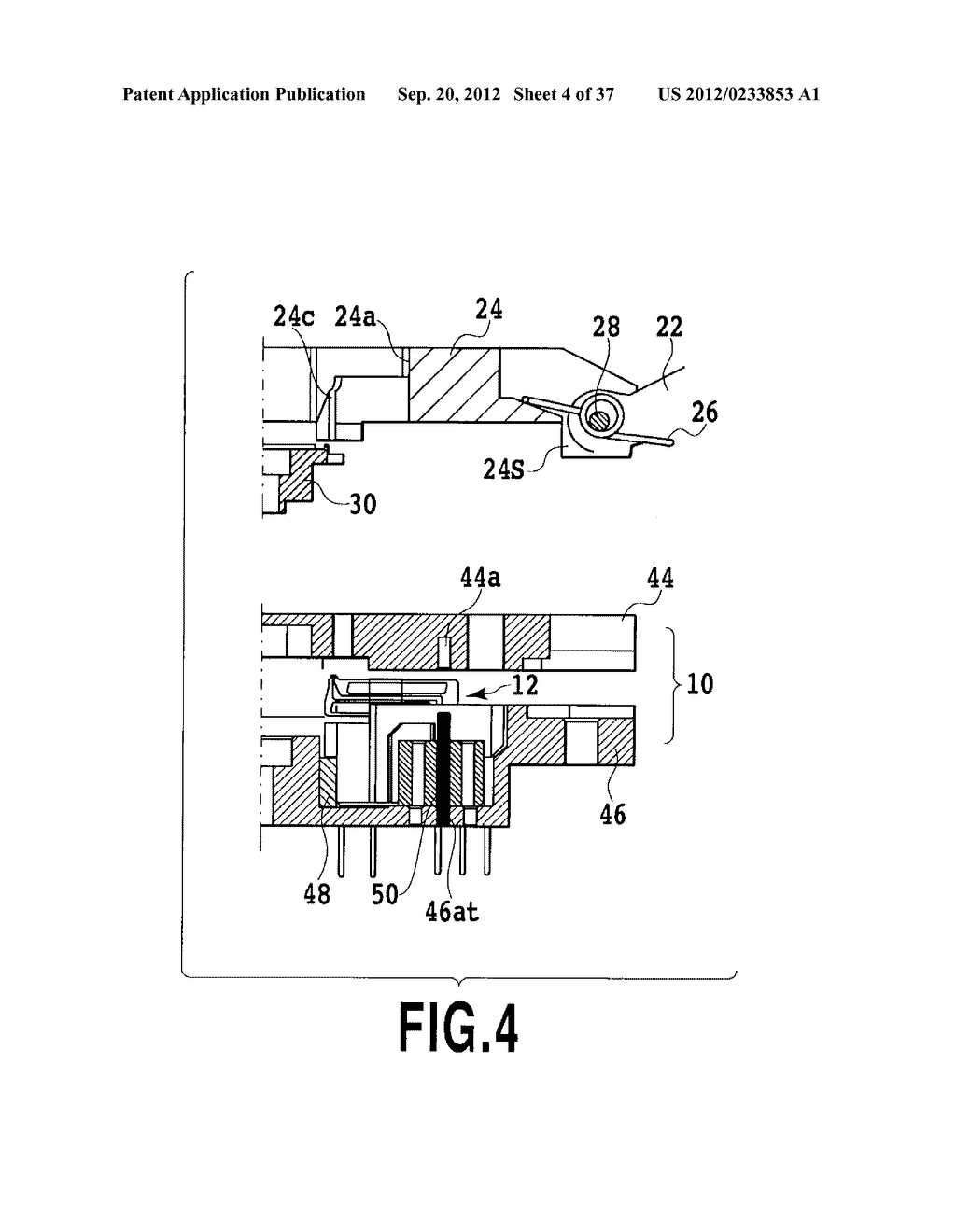 SOCKET FOR SEMICONDUCTOR DEVICE PROVIDED WITH CONTACT BLOCK - diagram, schematic, and image 05