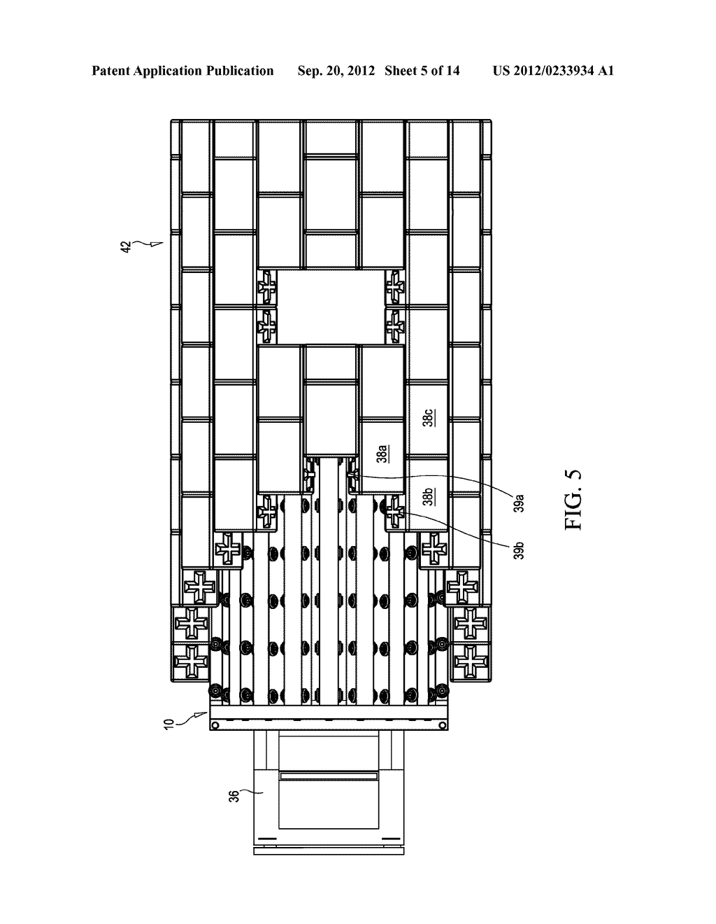 FORMWORK FOR USE IN THE CONSTRUCTION OF ARCHED STRUCTURES AND A METHOD OF     CONSTRUCTING ARCHED STRUCTURES - diagram, schematic, and image 06