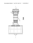 GAS TURBINE ENGINE COMPRESSOR ARRANGEMENT diagram and image