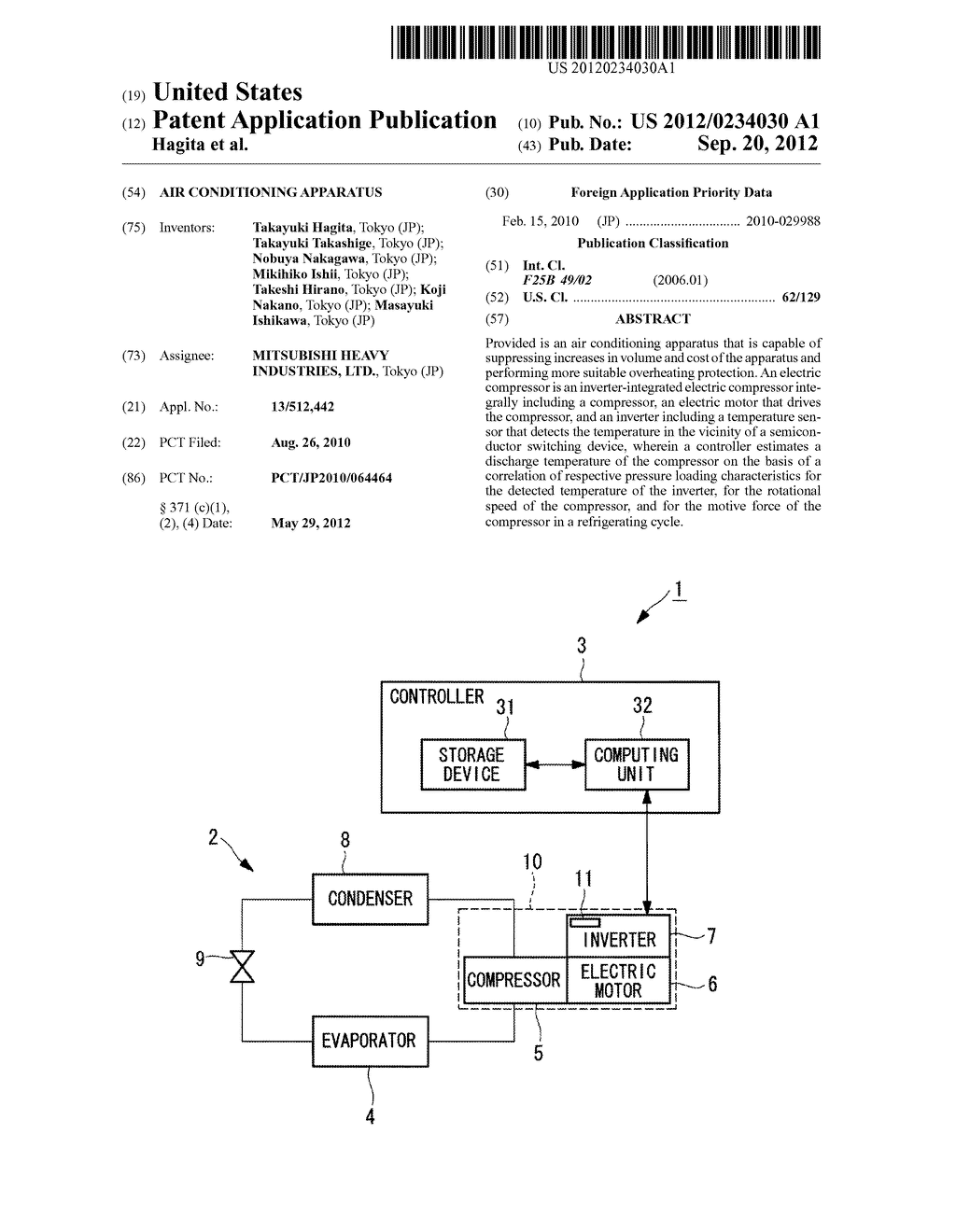 AIR CONDITIONING APPARATUS - diagram, schematic, and image 01