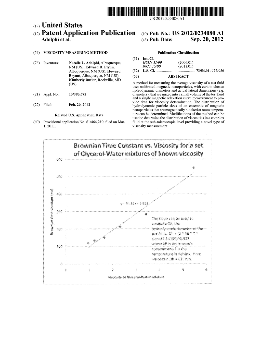 Viscosity measuring method - diagram, schematic, and image 01