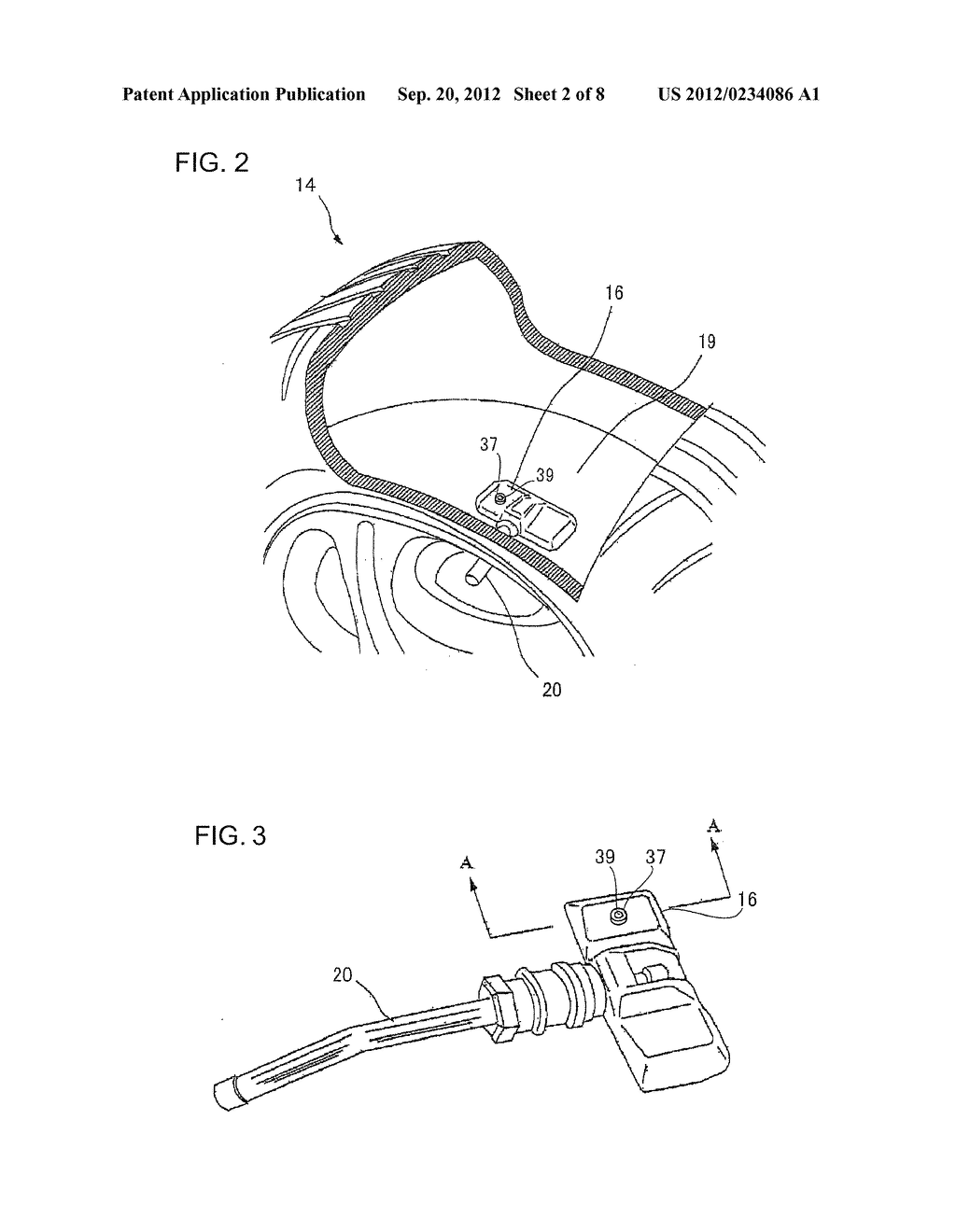 TRANSMISSION DEVICE FOR TRANSMITTING INFORMATION ABOUT TIRE CONDITION AND     TIRE CONDITION MONITORING SYSTEM - diagram, schematic, and image 03