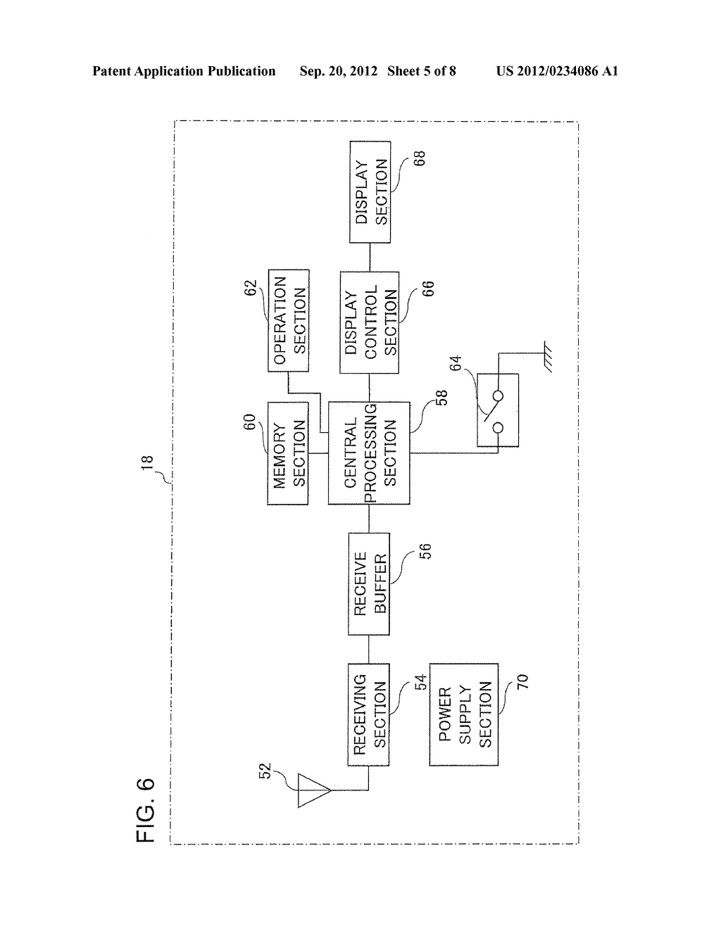 TRANSMISSION DEVICE FOR TRANSMITTING INFORMATION ABOUT TIRE CONDITION AND     TIRE CONDITION MONITORING SYSTEM - diagram, schematic, and image 06