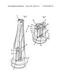 Device for ascertaining a fill level of a medium diagram and image