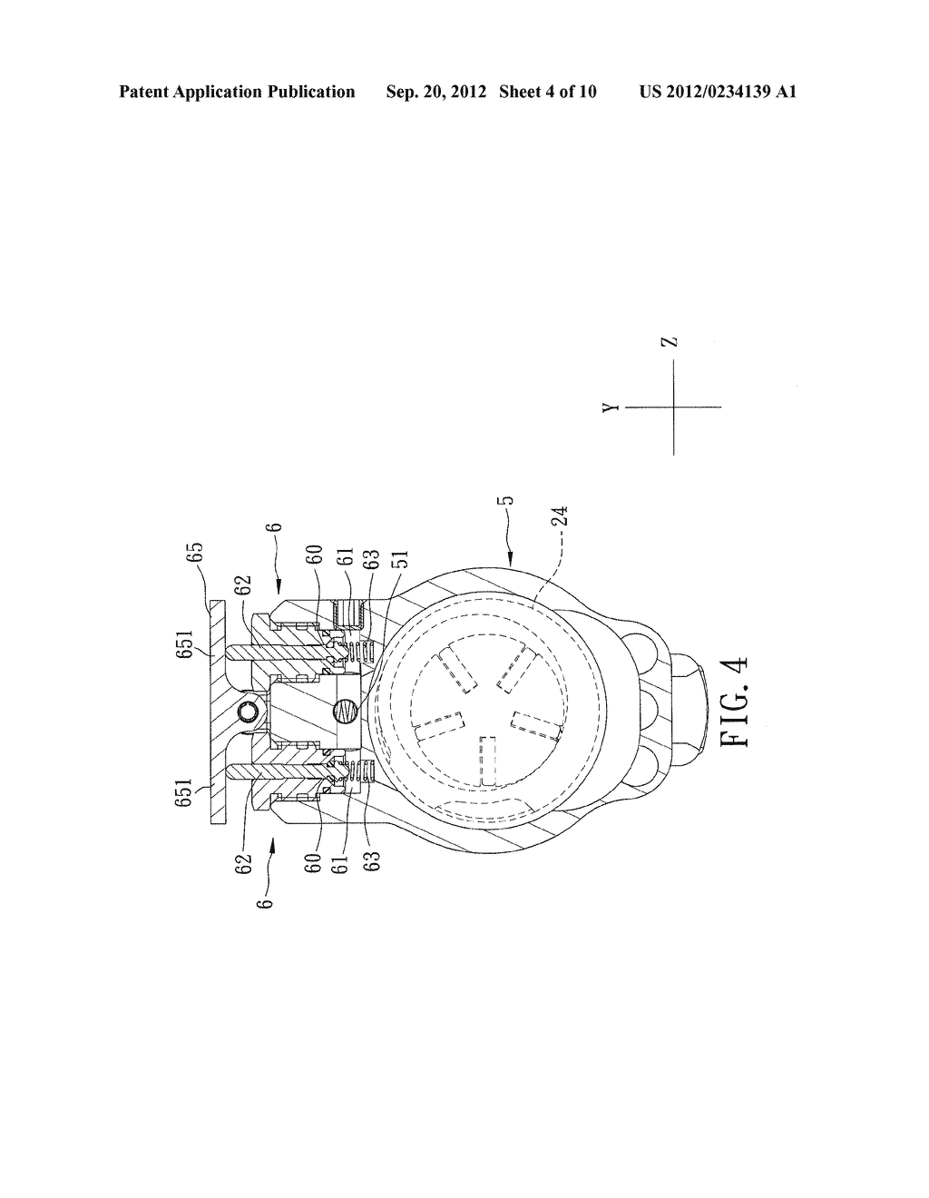 PNEUMATIC RATCHET WRENCH WITH A PNEUMATICALLY ACTUATED REVERSING DEVICE - diagram, schematic, and image 05