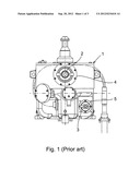 SUBSEA VALVE ACTUATOR HAVING VISUAL MANUAL POSITION INDICATOR CONNECTED TO     A MANUAL OVERRIDE SHAFT diagram and image